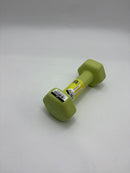 ALL IN MOTION DUMBBELL 6LBS LIME - PVC COATED, IRON - LIME - Scratch & Dent