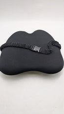 FORARI® Ortho Lumbar Support Pillow Ergonomically Designed Back (Black) - Brand New
