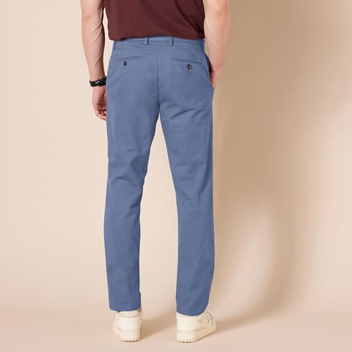 AMAZON ESSENTIALS MEN'S SLIM-FIT WRINKLE-RESISTANT FLAT-FRONT CHINO PANT 32X34 - Brand New