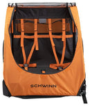 SCHWINN SPRINGBROOK BICYCLE TRAILER, TWO PASSENGERS - ORANGE & BLACK - Brand New