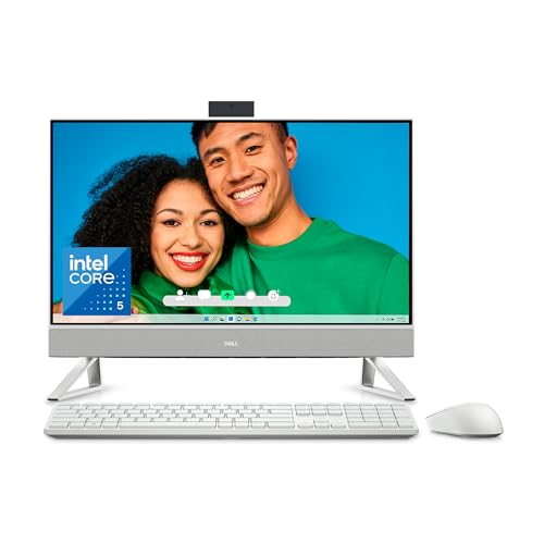 Dell Inspiron 7730 All in One Desktop 27" FHD 5-120U 16GB 512GB SSD - White - Like New
