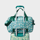 CAT & JACK KIDS' WEEKENDER DUFFEL BAG DAISY - GREEN/BLUE - Like New