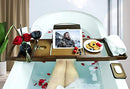 HOME of HOME Luxury Bamboo Bathtub Caddy Tray -B089YDXTVR (Brown) - Brand New