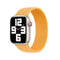 APPLE WATCH BRAIDED SOLO LOOP 45MM SIZE 4 - MAIZE - Brand New