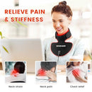VICONOR RED LIGHT NECK AND CHEST DEVICE 660NM & 850NM LIGHT THERAPY - BLACK - Like New