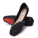 Women's Casual Comfort Moscasin Penny Loafers Slip On Shoes, Size 8.5, Black - Brand New