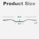 MoKitDora 2.7" Rise 1" Clamp Drag Bars Handlebars for Harley 2010-later - Like New