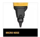 DEWALT 20V MAX XR 16-GAUGE LITHIUM-ION CORDLESS FINISH NAILER (TOOL ONLY) YELLOW - Like New