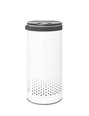Brabantia Laundry Hamper with Plastic Lid Ventilation Holes - White - 9 Gal - Brand New