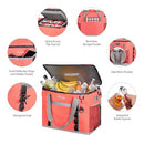 MAELSTROM COLLAPSIBLE SOFT COOLER BAG, 75 CANS BEACH COOLER - WATERMELON - Like New