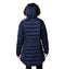 COLUMBIA WOMEN'S LAY D DOWN III MID JACKET Dark Nocturnal Satin X-Small - Brand New