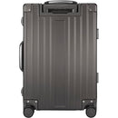 SKYLARK-100 20" CARRY-ON GRAY HARD SHELL SPINNER SUITCASE - DARK GRAY - Like New