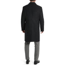 BEN SHERMAN MEN'S BRENTON DOUBLE BREASTED WOOL OVERCOAT - SIZE XXL - NAVY - Brand New
