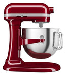 KITCHENAID 7 QUART BOWL-LIFT STAND MIXER - EMPIRE RED - Like New