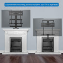 Mount-It! Fireplace TV Mount Spring Assists Fits 40-70" - Black - Like New