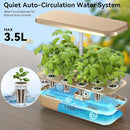Lyko Hydroponics Growing System LYKO 12 Pods Garden LED Lights Plants - GOLD - Like New