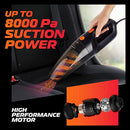 BY-POWER CAR VACUUM CLEANER PORTABLE HIGH POWER MINI HANDHELD VACUUM CLEANER - Like New