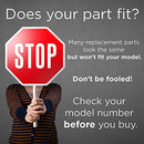 FRIGIDAIRE MICROWAVE TRIM KIT - BLACK - Like New