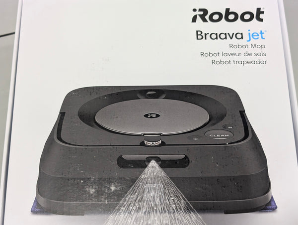 IROBOT BRAAVA JET M6 6113 ULTIMATE ROBOT MOP WI-FI CONNECTED - GRAPHITE - Brand New