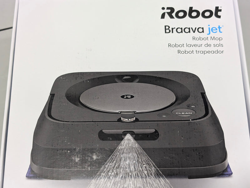 IROBOT BRAAVA JET M6 6113 ULTIMATE ROBOT MOP WI-FI CONNECTED - GRAPHITE - Brand New