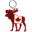 CAN KEYCHAIN MOOSE FLAG MASK