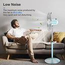 Simple Deluxe 16 Inch Stand Fan Adjustable Heights Ocillation B097B85Z4X - Gold - Brand New