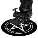 Darkecho Mat for Carpeted and Hardwood Floor,Pentacle Gaming Chair Mat - BLACK - Like New