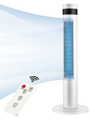Selanto 36'' Tower Fan with Remote, Portable 80° Oscillating FanTFR-20RW1 -White - Like New