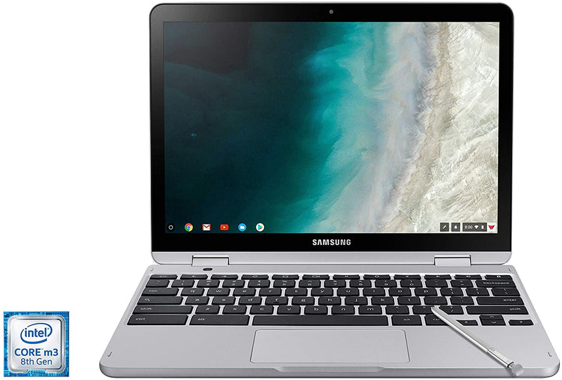 For Parts: Samsung Chromebook Plus 12.2" 2-in-1 Intel m3 4 64 eMMC XE520QAB-K02US NO POWER