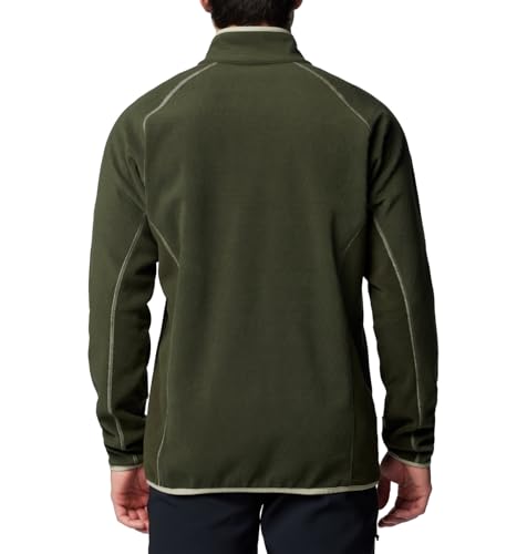 Columbia mens Outdoor Tracks Full Zip Ii - Size: Men Large - Greenscape/Safari - Brand New