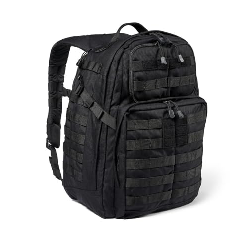 5.11 TACTICAL BACKPACK RUSH 24 2.0 MILITARY SURVIVAL MOLLE BACK PACK - BLACK - Brand New
