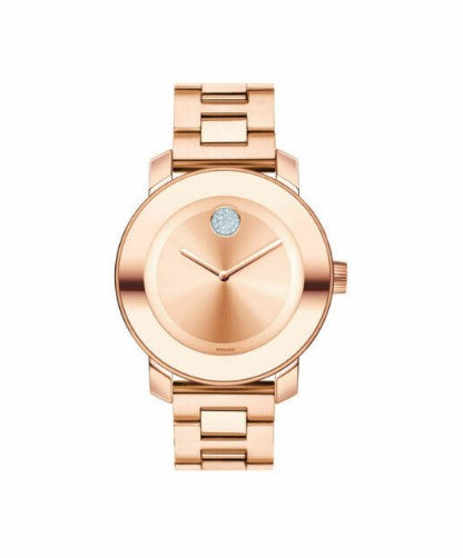 MOVADO 3600086 36MM WOMEN'S WATCH - ROSE GOLD Like New