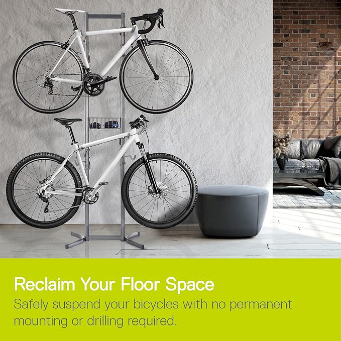 Bike Rack Home by Delta Cycle Fully Adjustable Gravity Storage Rack - HDRS6801 - Like New