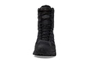J004107 MERRELL MENS WORK MOAB 3 8" TACTICAL ZIP WATERPROOF, SIZE 12W, BLACK - Like New