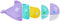 SWIMWAYS NESTING FISH WATER TOY KIDS POOL ACCESSORIES 3-IN-1 FISH - MULTI - Brand New
