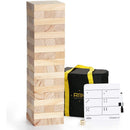 A11N LARGE TUMBLE TOWER GAME, 54 BLOCKS - WOOD - Scratch & Dent