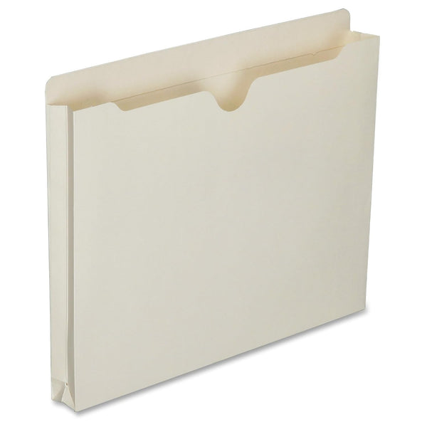 SKILCRAFT DOUBLE-PLY TAB EXPANDING FILE JACKETS 8 1/2" X 11" - Scratch & Dent