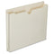 SKILCRAFT DOUBLE-PLY TAB EXPANDING FILE JACKETS 8 1/2" X 11" - Scratch & Dent