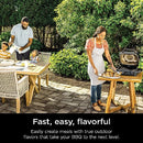 Ninja OG701 Woodfire Outdoor Grill Smoker 7-in-1 Master Grill BBQ Smoker - Grey - Like New