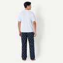 AEMN66789SS26 Amazon Essentials Men's Pajama Set, Ducks, Light Blue, Small - Brand New