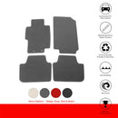 IKON MOTORSPORTS Floor Mat Compatible with 2004-2008 Acura TSX - Gray/Grey - Brand New