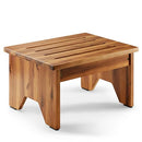 Holana 9" Wooden Step Stool for Adults One Step Stools High Bed Riser - ACACIA - Like New