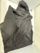 ANGELA BEBE MEN'S PULLOVER HOODIE WITH A FRONT POCKET - SIZE: MEN XL - BLACK - Like New