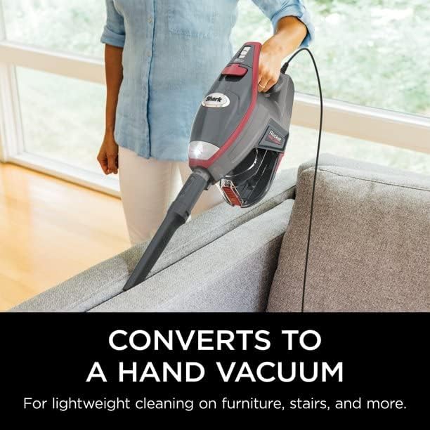 SHARK Rocket Pro Corded Stick Vacuum HV370-RED - Red - Like New