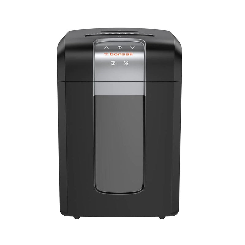 Bonsaii 3S30, 18 sheet, Cross-Cut, 7.9-gallon Capacity Shredder - Black - Like New