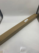 MUARTS 1/8"X47"X35" CLEAR CHAIR MAT FOR HARDWOOD FLOORS - CLEAR - Like New