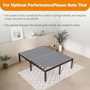 Drwwi Bunkie Board Queen 10mm(60” x 80”) Folding Mattress Support Board - Grey - Brand New