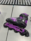 AIRWALK YOUTH INLINE SKATE - PLUM PURPLE (5-8) - PLUM PURPLE - Like New
