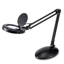 REALSPACE BRETINO LED MAGNIFIER DESK LAMP MOUNTING CLAMP 22"H - BLACK - Like New