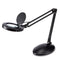 REALSPACE BRETINO LED MAGNIFIER DESK LAMP MOUNTING CLAMP 22"H - BLACK - Like New